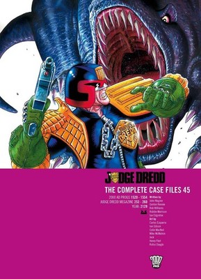 Judge Dredd: The Complete Case Files 45 by John Wagner Paperback Book