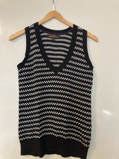 Ben Sherman Damen Strickpullunder Weste Gr. S