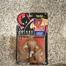 Kenner Batman The Animated Series Man-Bat Action Figure w Cable 1992