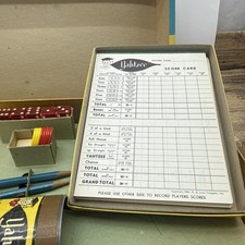 Yahtzee Dice 1956 Vintage Manufacture Board & Traditional Games