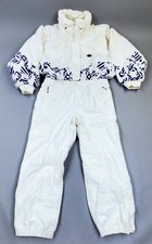 VTG 80s Anoralp France Schmello Womens US Sz 14 Snowsuit Onepiece Ski Snow Bib