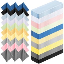 200 Pcs Microfiber Glasses Cleaning Cloth Eyeglasses Cleaner Wipes Lens Scree...