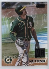2021 Topps Stadium Club Virtual Reality Black 76/99 Matt Olson #VR-10 my8
