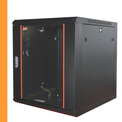 19'' Netzwerkschrank 15 HE Rack BxT 570x600 mm Wand/Standmontage inkl. Zubehör