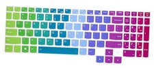 Silicone Keyboard Cover for Lenovo Legion 5 Series - 15.6"  17.3" Rainbow