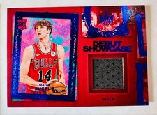 Matas Buzelis 2024-25 Panini Court Kings Debut Showcase Rookie Patch /25