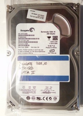 Seagate Barracuda 7200.10 250GB 3,5'' SATA HDD 7200RPM