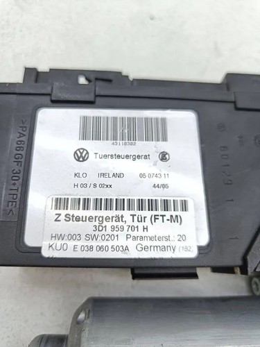 VW PHAETON 3D Fensterhebermotor vorne links 3D1959701H 2.97 Diesel 33340632