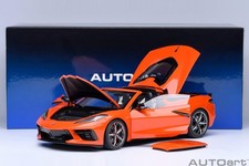 1:18 AUTOART Chevrolet Corvette C8 Z51 Stingray Spider 2020 Orange AA71283 Model
