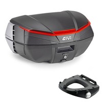 Givi Bauletto V49N 49L + Halteplatte Honda Dominator 650 1992 1993 1994