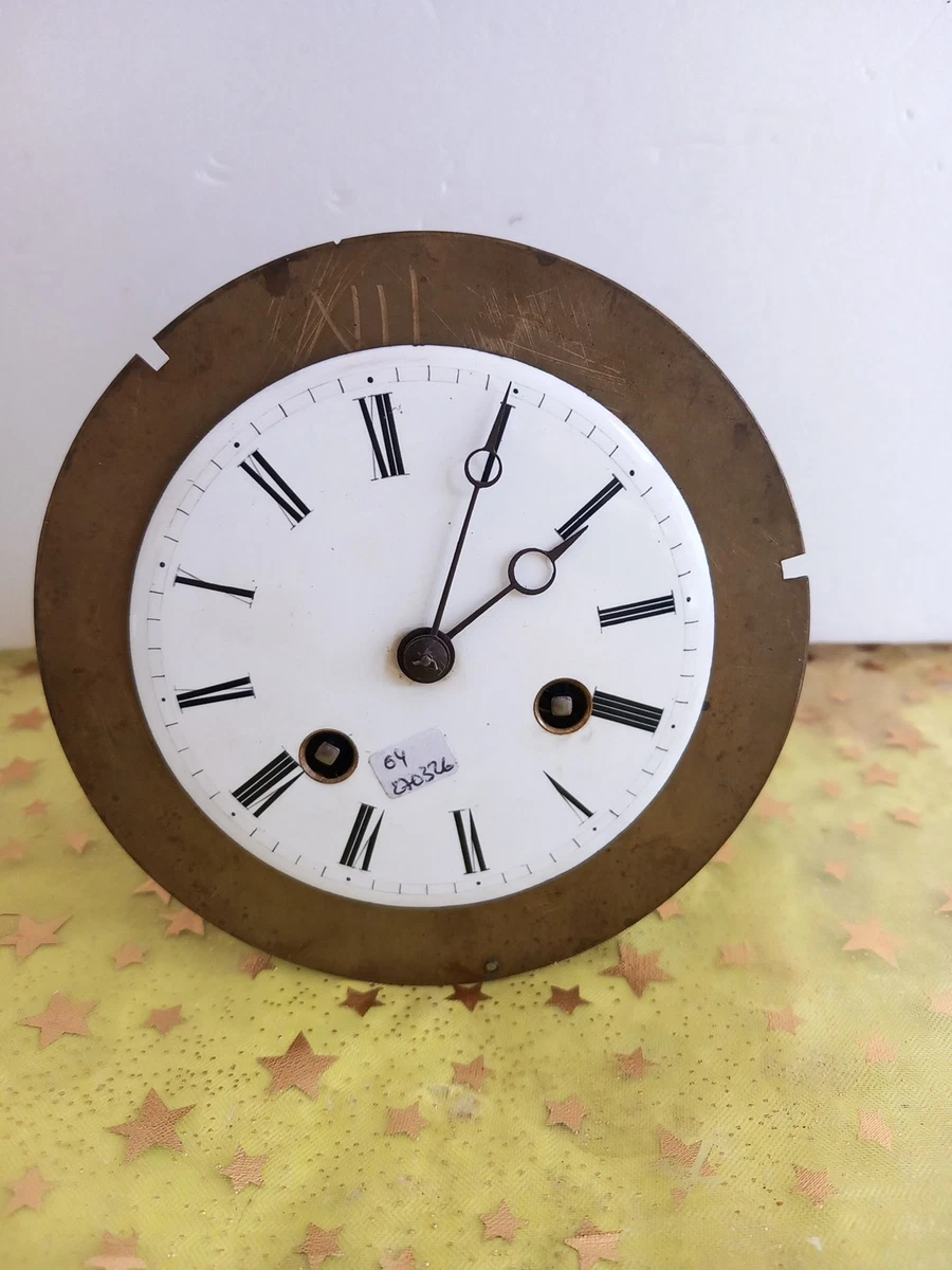 Ancien Mouvement De Pendule De MARINE à Remonter - Curieux Et Authentique