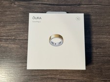 Oura Ring 4 Activity, Health, Sleep Tracker GOLD Size 10 JZ90-54216-10 SEALED