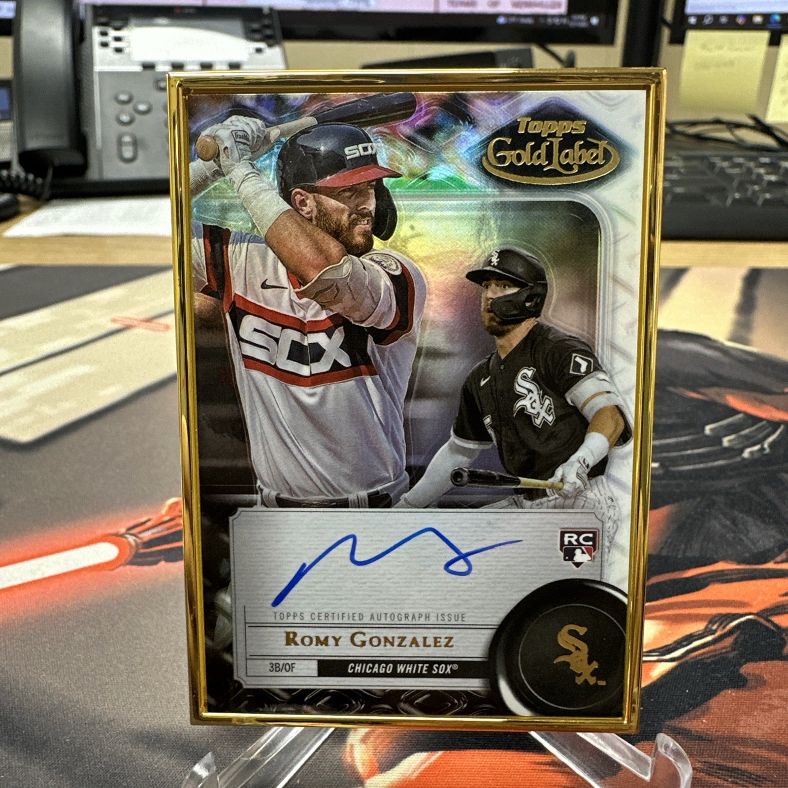2022 Topps Gold Label - Framed Autographs Romy Gonzalez #FA-RG (AU, RC)