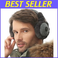 Heated Earmuffs for Kids  Adults - Machine Washable