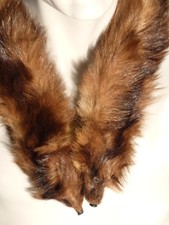  Nerz  Stola Schal Fell Vintage 50er frivol devot Kostümparty verrucht          