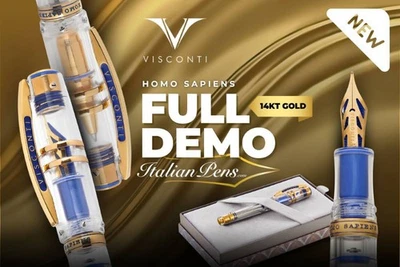VISCONTI HOMO SAPIENS FULL DEMO LTD EDITION FOUNTAIN PEN SALE SALE - Image 1 of 4