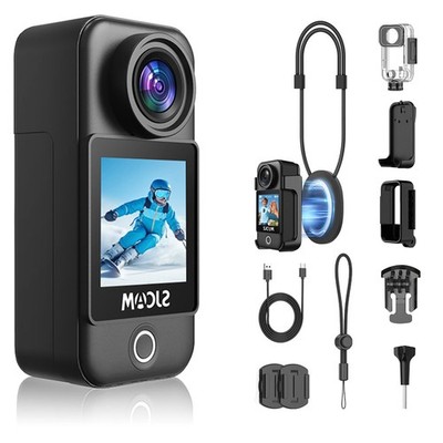 SJCAM C300 Pocket Action Camera 4K Body Camera Magnetic Wearable Vlogging Camera