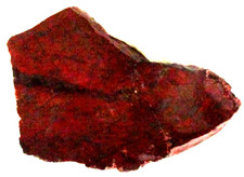 Thick Red Jasper Slab - White Quartz - 140 Grams  - Arizona