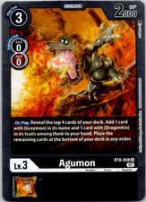 Agumon Rare Foil New Awakening BT8-058 R NM