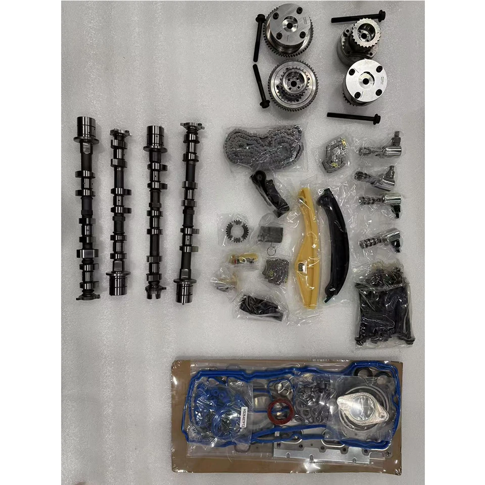 Engine Camshafts Rockers Lifters timing chain Fit 3.5L Ford Expedition Navigator Foto 4 de 4