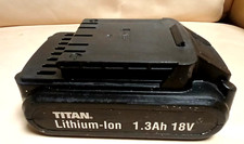 Titan Genuine 18v 1.3ah TTI527BAT Lithium Ion Battery