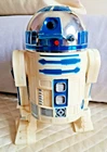 VTG Star Wars 1978 Kenner 8"  R2-D2 Figure Complete w Death Star Plans Nice