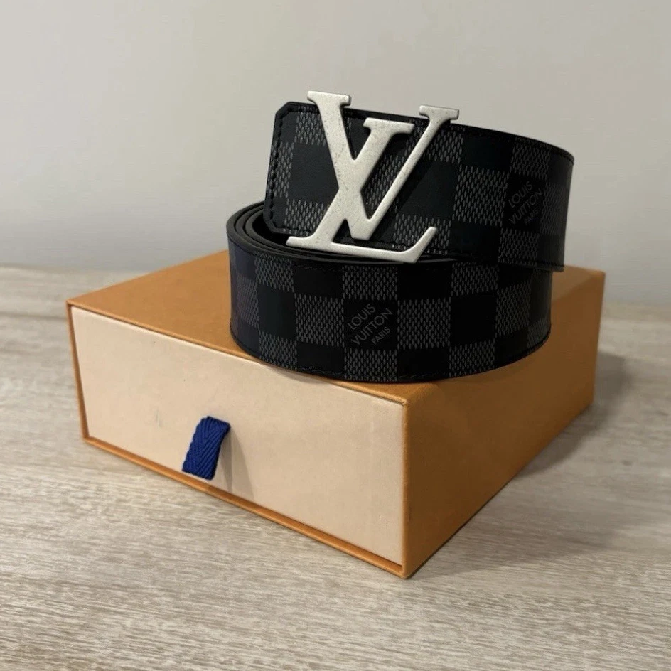 Louis Vuitton Black Belts for Men for sale | eBay