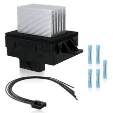Fit 10-12 Ford Lincoln Mercury Blower Motor Resistor Kit w/ Auto Temp Control