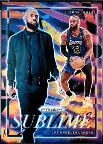 2024-25 LEBRON JAMES PANINI PRIZM FIREWORKS SILVER | eBay