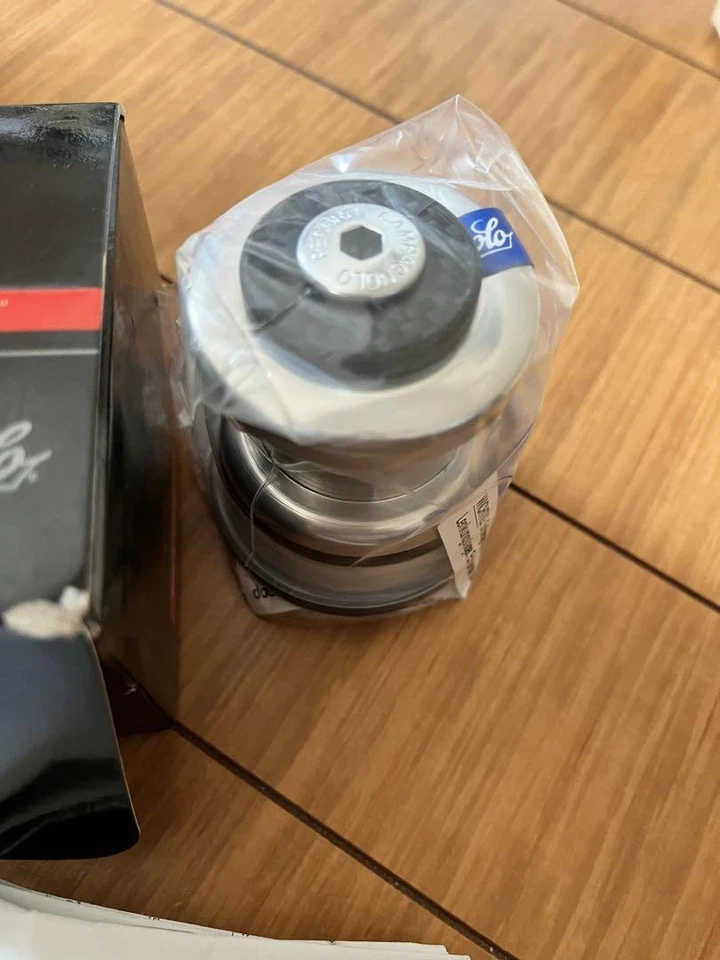 Campagnolo Record HEADSET Threadless 1 1/8 HS00-RETHOS w/ box NEW Japan - Image 2 of 3