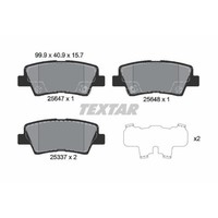 Textar BremsbeläGe Hinten FüR Ssangyong Tivoli XLV GeläNdewagen Geschlossen KIA