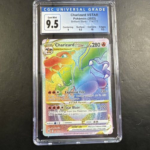 Charizard VSTAR graded CGC 9.5 for sale on eBay