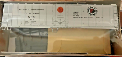 #ad #ad NORTHERN PACIFIC 50ft MECHANICAL REEFER HO Scale quot; VISTA quot; Logo NEW KIT $21.95