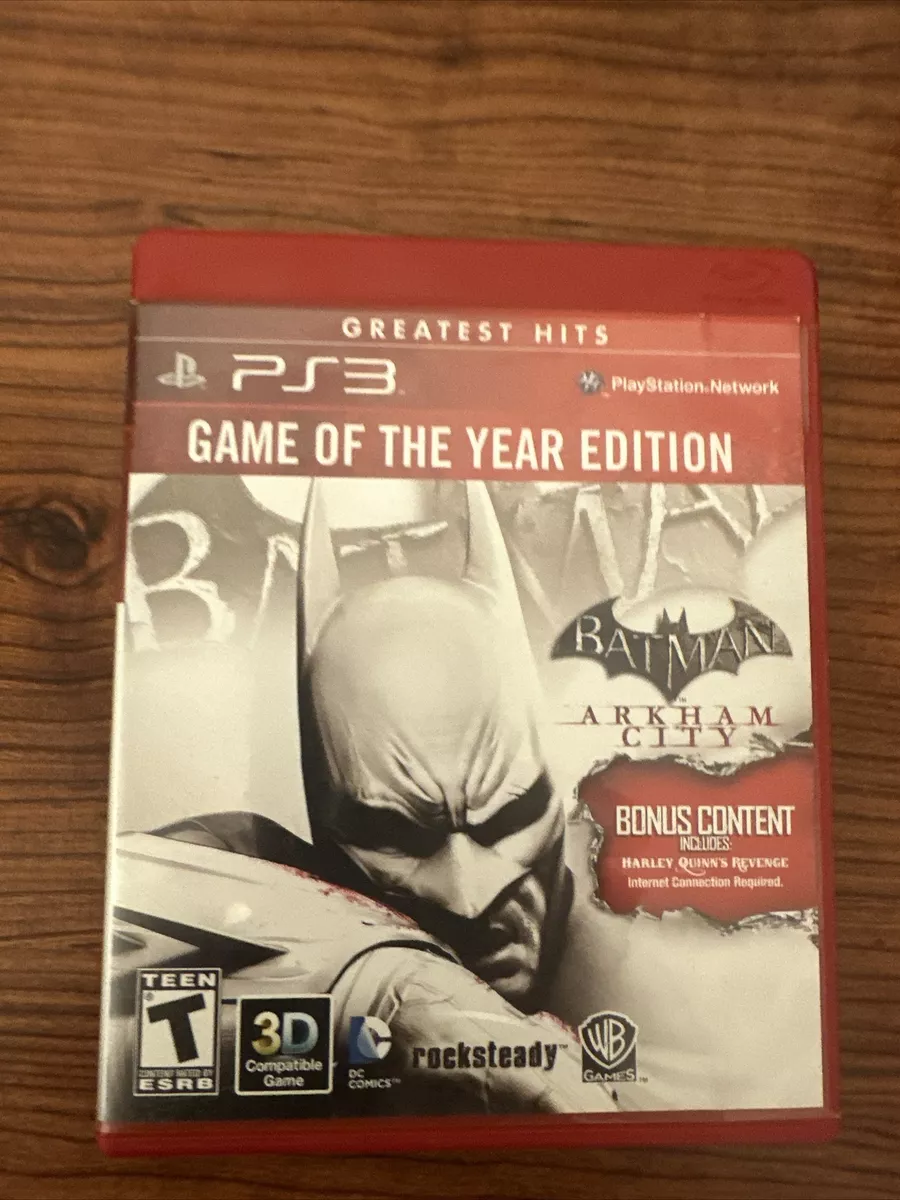 Batman: Arkham City GOTY Edition Sony PS3