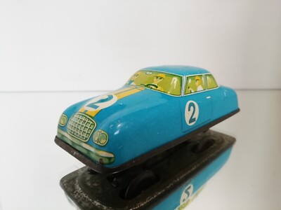 Technofix W Germany clockwork wind-up Car #2 Rare