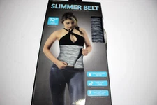 SLIMMER BELT FORMFIT 12" EXTRA COVERAGE SMSB-1005-GR HEATHER GREY