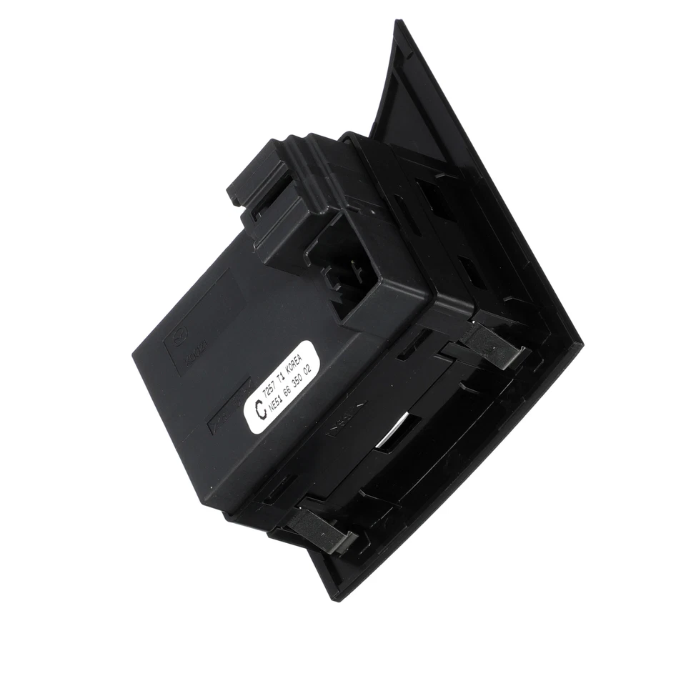 Interruptor de ventana eléctrica consola negra Mazda MX-5 Miata 2006-2008 OEM NE51-66-350-02 Foto 4 de 4