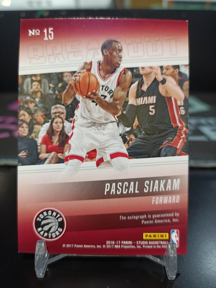 Pascal Siakam NOIR auto NBA 3/5（Indiana Pacers - Pascal Siakam 