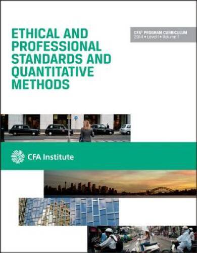 CFA Level I 2014, Volume 1: Ethical and Professional Standards and Quanti - GOOD-image
