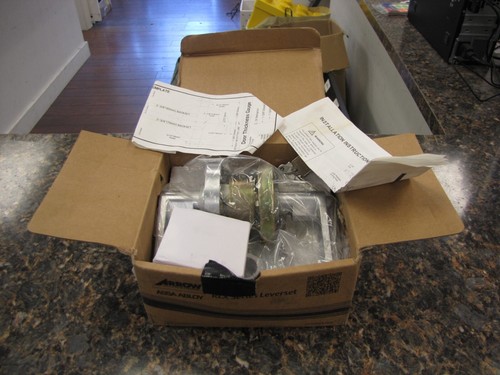 ARROW ASSA Abloy RLX Series Leverset RLX11 2 3/8 Latch - Entrance - Neu