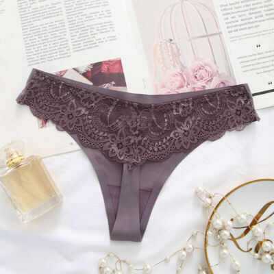 5 Packs Lot Womens Sexy T-back G-string Thongs Panties Seamless Briefs Underwear