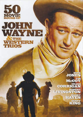 John Wayne & The Western Trios - 50 Movie Roundup (Boxset) DVD
