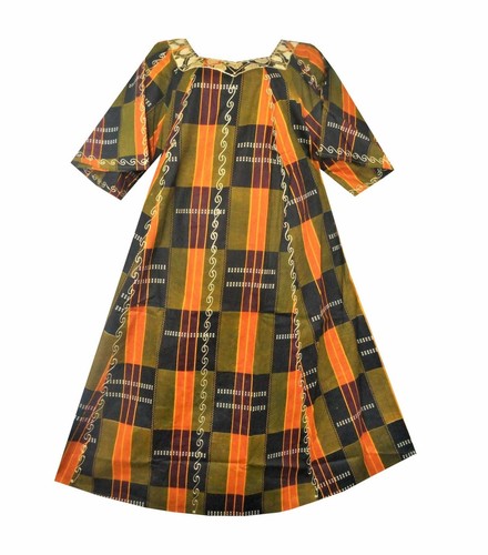 African Dresses For Women Traditional Kente Dashiki Tribal Plus Clothing Maxi Co - Picture 5 of 11