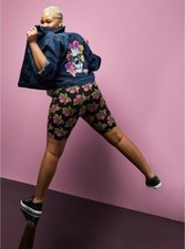 Torrid Betsey Johnson Short Black Cherry NWT New 2X