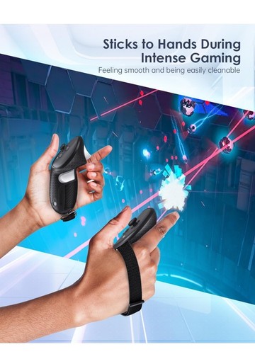 VR Controller Straps for Quest 3 Controller Grips with Battery Door Anti-Slip - Picture 6 of 6