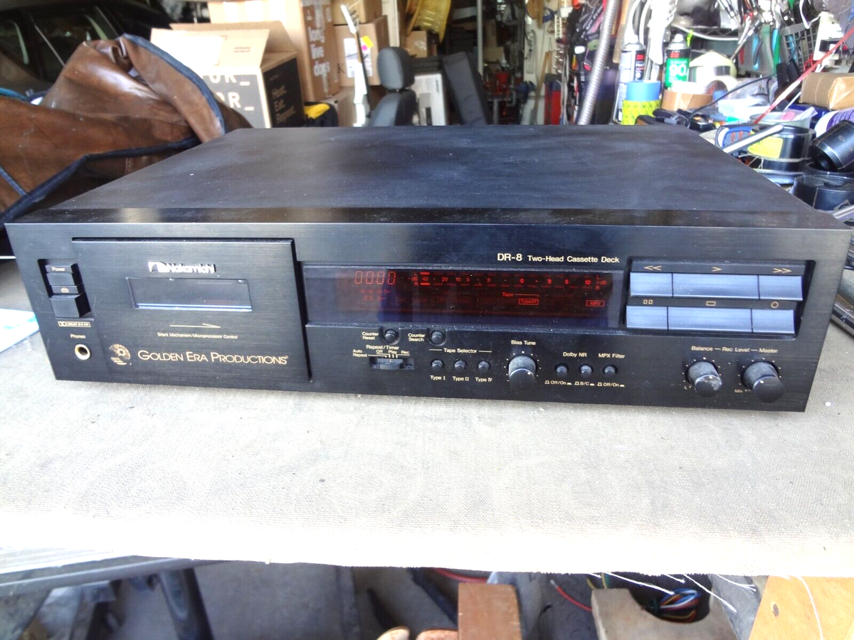 ꙮ Nakamichi DR-8 Two-Head Cassette Deck | eBay