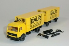 Wiking - MB Koffer-Hängerzug "Baur Versand", H0, ohne VP - 21-2332/A4
