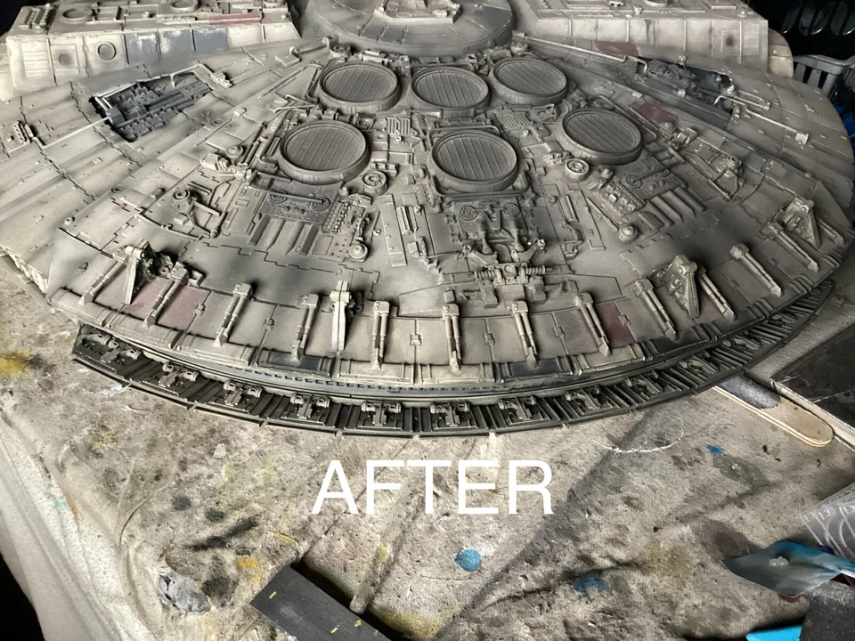 Diagostini Studio Scale Millenium falcon Engine exhaust detail parts - Image 4 of 4