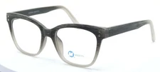 Modern Optical IDENTITY Black Matte Square Womens Eyeglasses Frames 51-18-145