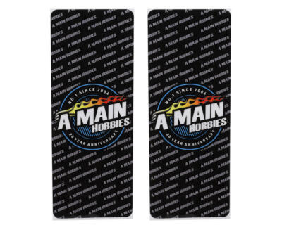 AMain 20th Anniversary Universal Chassis Protector (2) (12.5x33.5cm) [AMN1040]